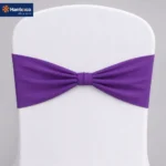 Nơ ghế vải Spandex cho nhà hàng, sự kiện, hội nghị - NG01 - Ảnh 4