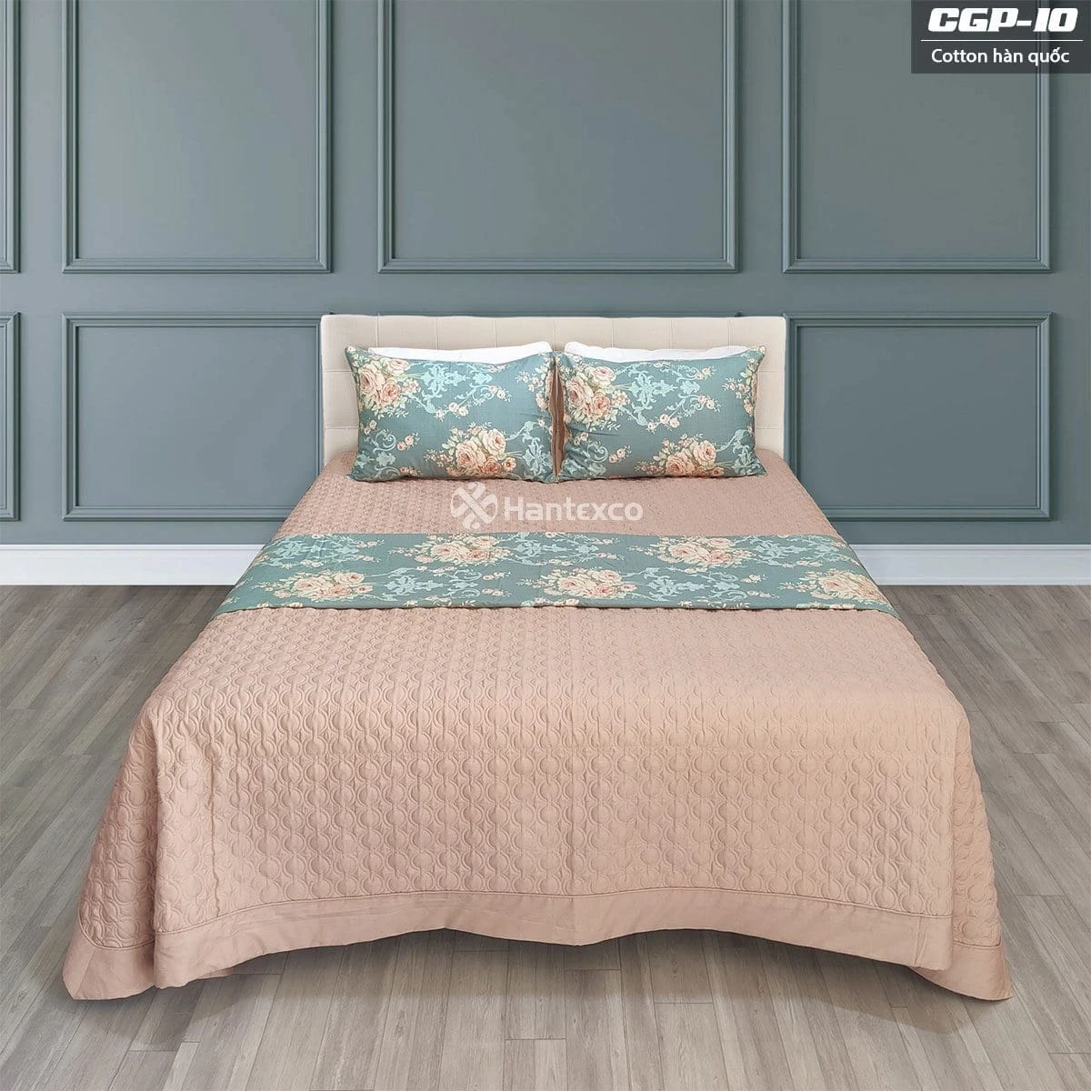 bộ-chăn-ga-phủ-cgp10 Bộ Drap Hantexco Ga Phủ CGP10 - Ảnh 1