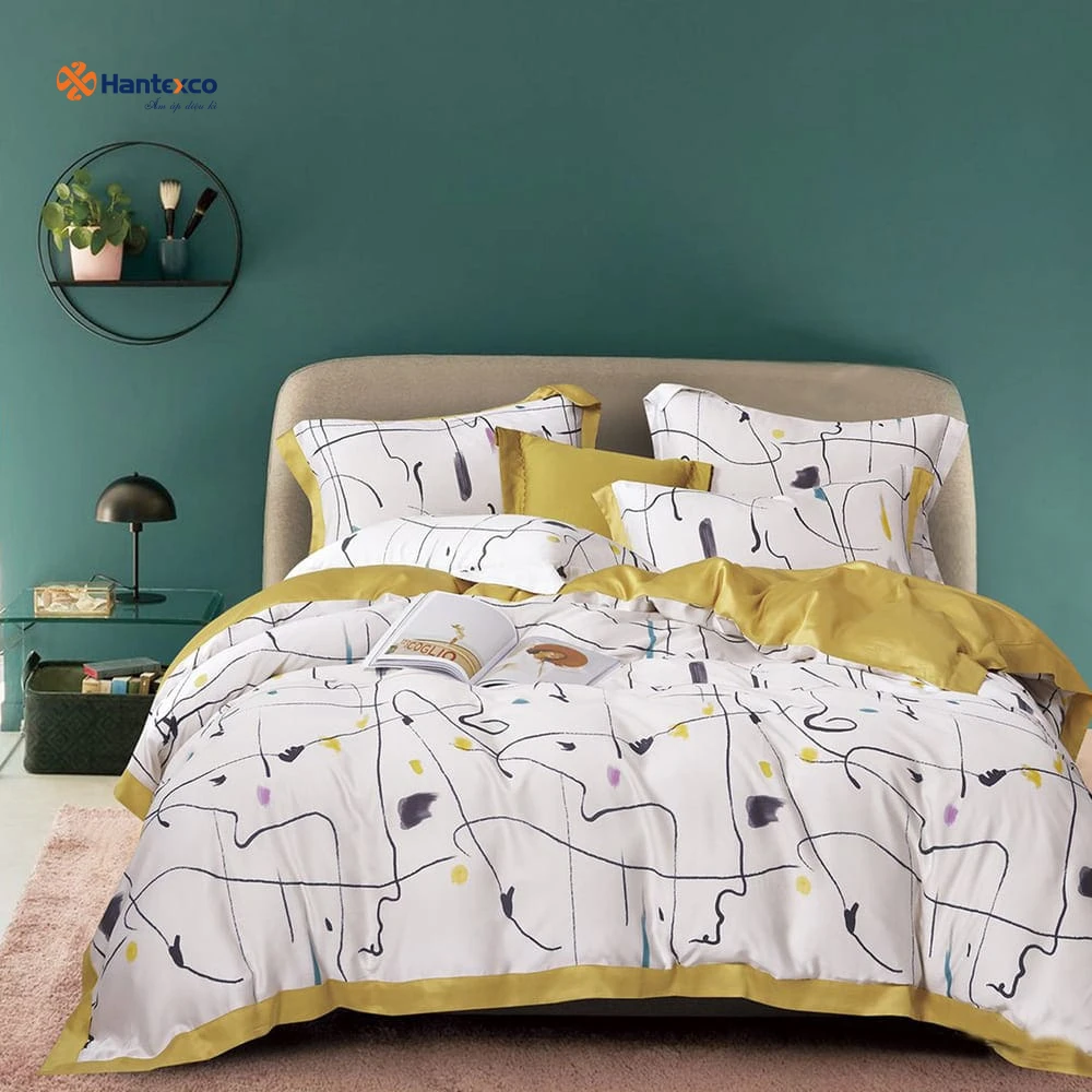 Bộ Drap Tencel Hantexco TC24