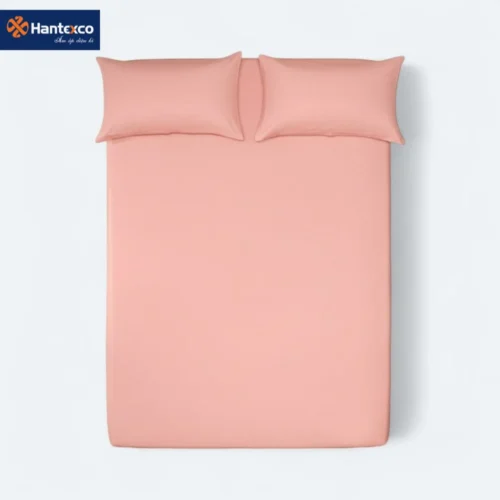 Drap giường Tencel – Pink Salmon