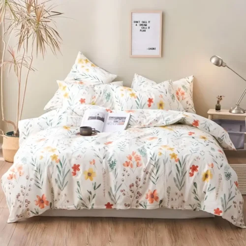 Bộ Chăn Ga Gối Cotton Hàn Quốc
