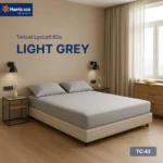 Drap giường Tencel - Light Grey